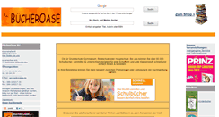 Desktop Screenshot of buecheroase-muenchen.de